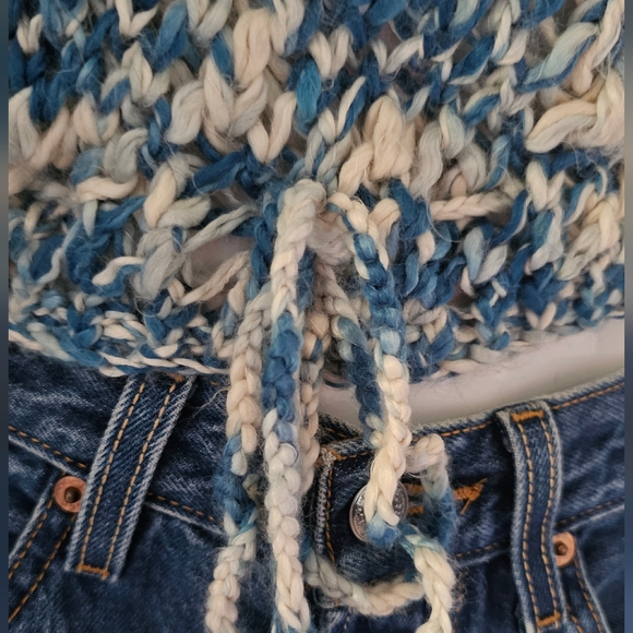 Arden B Knitted Crop Top/Sweater Vintage - Picture 5 of 6